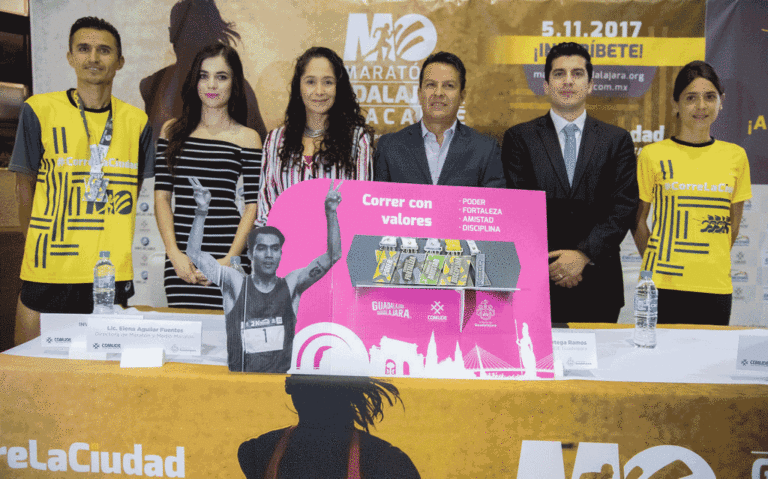 Últimos detalles para que se lleve a cabo el Maratón Guadalajara 2017.