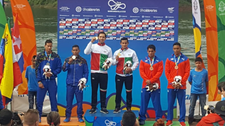 ABRE CANOTAJE CON ORO, DOS PLATAS Y BRONCE EN JCC2018