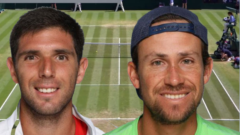 WIMBLEDON: MIGUEL ÁNGEL REYES VARELA CAYÓ EN TRES SETS CON FEDERICO DELBONIS