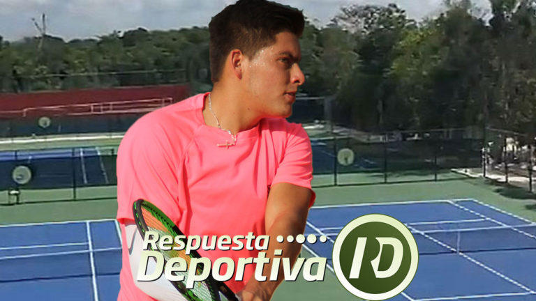 GERARDO LÓPEZ VILLASEÑOR CUARTOFINALISTA EN EL SEGUNDO TORNEO SE INSERCIÓN EN CANCUN TENNIS ACADEMY