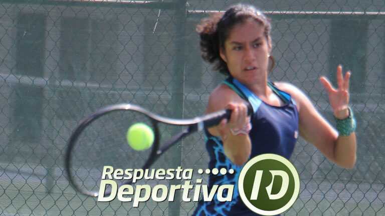 KATYA RAMÍREZ YA COMIENZA A SENTIR EL RIGOR DEL TENIS PROFESIONAL… PERDIÓ, PERO TODO LE SUMA