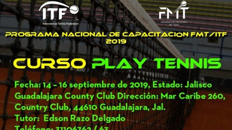 CURSO PLAY TENNIS FMT