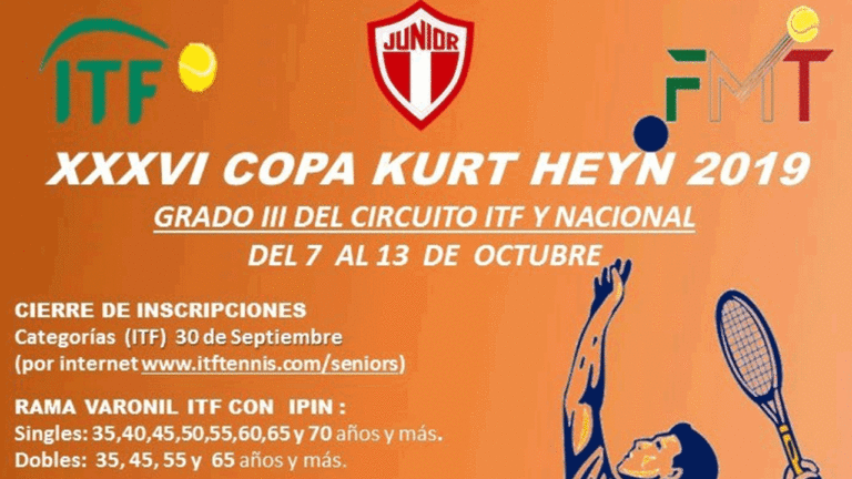 CONVOCATORIA XXXVI COPA KURT HEYN