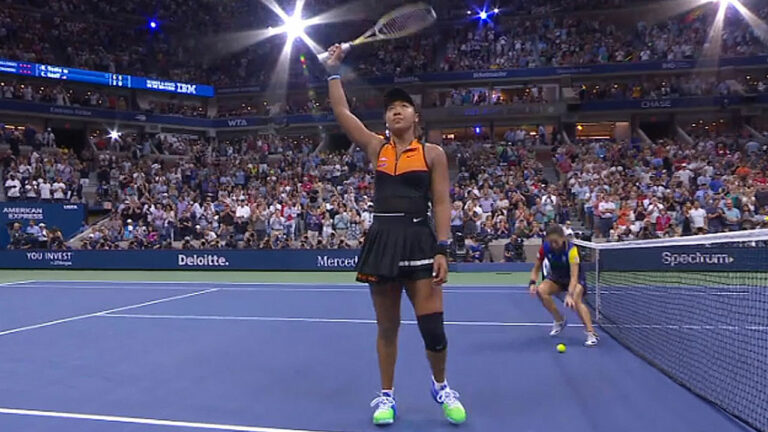 NAOMI OSAKA CON PASO FIRME EN EL US OPEN