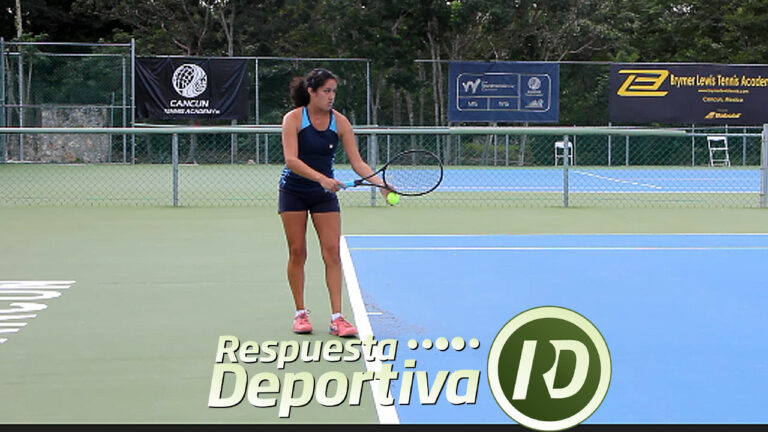 CANCUN TENNIS DRAWS-2-QUINTANA ROO: KATYA RAMÍREZ SUDO LA GOTA GORDA PARA GANAR