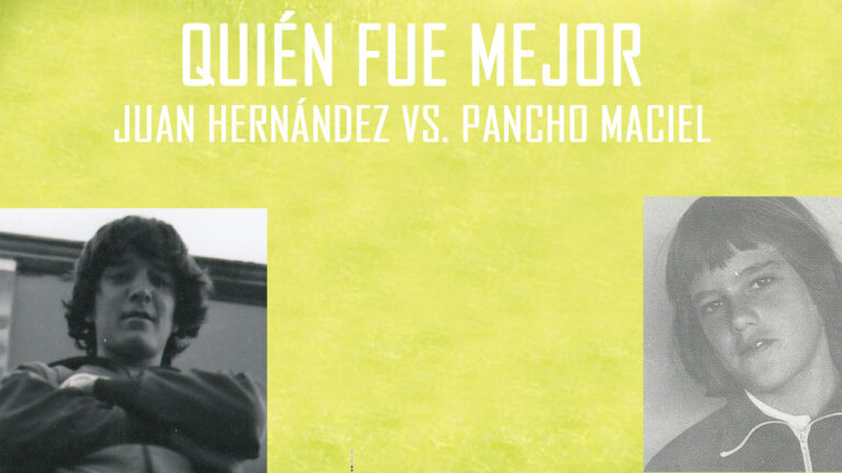 HABLEMOS DE TENIS: QUIÉN FUE MEJOR? JUAN HERNÁNDEZ O PANCHO MACIEL