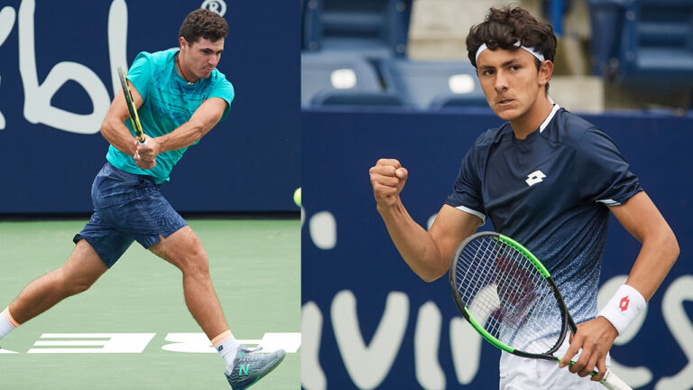 UNA BREVE DE LOS PRIMOS ERNESTO ESCOBEDO Y EMILIO NAVA, HIJOS DE MEXICANOS CON WILD CARD EN EL US OPEN