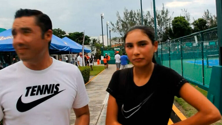 CAMILA CELIS YA CONOCE LA PRIMERA CANCHA DE TENIS EN MÉXICO