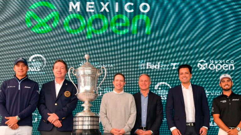 Suman esfuerzos la Federación Mexicana de Golf y Grupo Salinas para presentar el Mexico Open 2022, en el máximo circuito del PGA Tour.