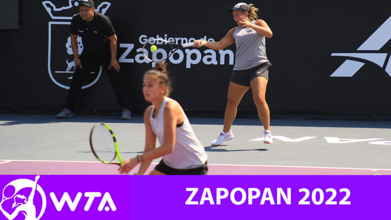 CAPITULO 83 WTA DE ZAPOPAN: BEKTAS Y MOORE AGRESIVAS EN LA RED AVANZARON