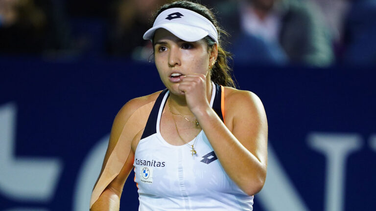 WTA DE MÉRIDA: CAMILA OSORIO FELIZ EN MÉXICO, SE SIENTE COMO EN CASA