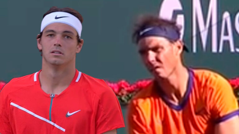 TAYLOR FRITZ LES HIZO EL DÍA A TODOS AQUELLOS QUE NO QUIEREN AL GRAN RAFA NADAL