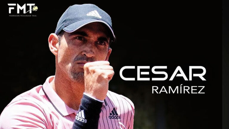 CESAR RAMÍREZ ELIMINÓ AL CAMPEÓN NACIONAL EN TRES SETS