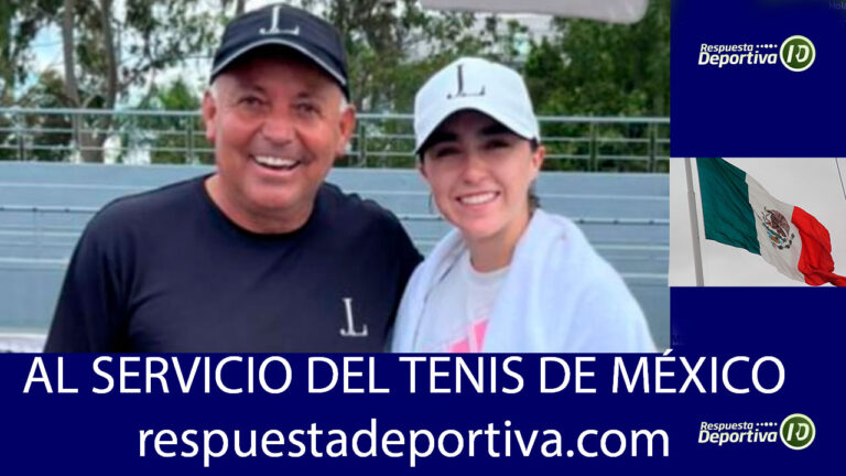 MASTER 1000 GDL: JORGE LOZANO APOYARA COMO ENTRENADOR A FERNANDA CONTRERAS