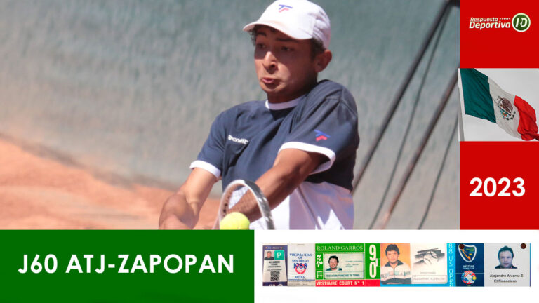 J60 ZAPOPAN ATJ: ANDRÉS DELGADILLO CON CHANCE DE GANAR UN CETRO ITF