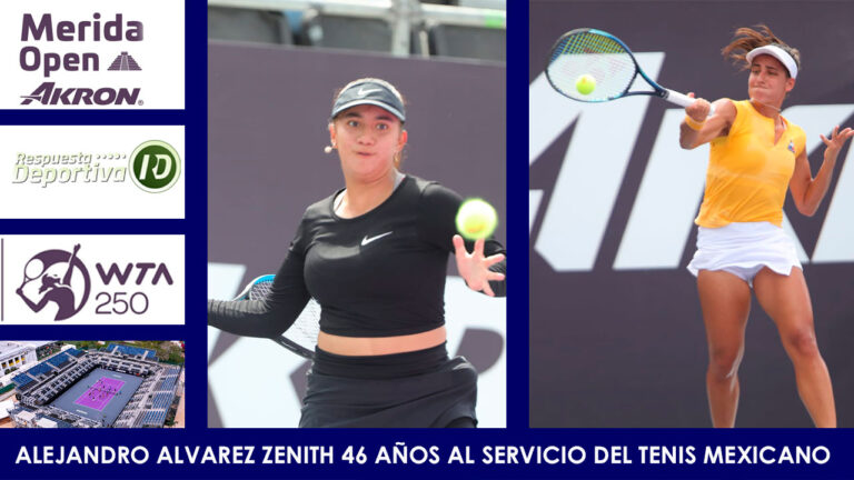 MÉRIDA OPEN: LYA FERNÁNDEZ YA VIVE LA REALIDAD DE LA WTA