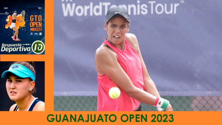 GUANAJUATO OPEN: MARÍA JOSÉ PORTILLO CAYÓ CON LA CARA A LA LUNA