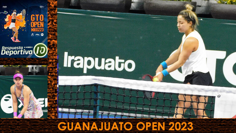 GUANAJUATO OPEN: RENATA ZARAZUA TUVO CHANCE ANTE NADIA PODOROSKA