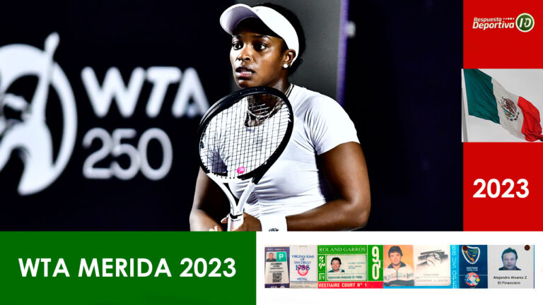 WTA MÉRIDA: SLOANE STEPHENS SUDO EN CLIMA CÁLIDO