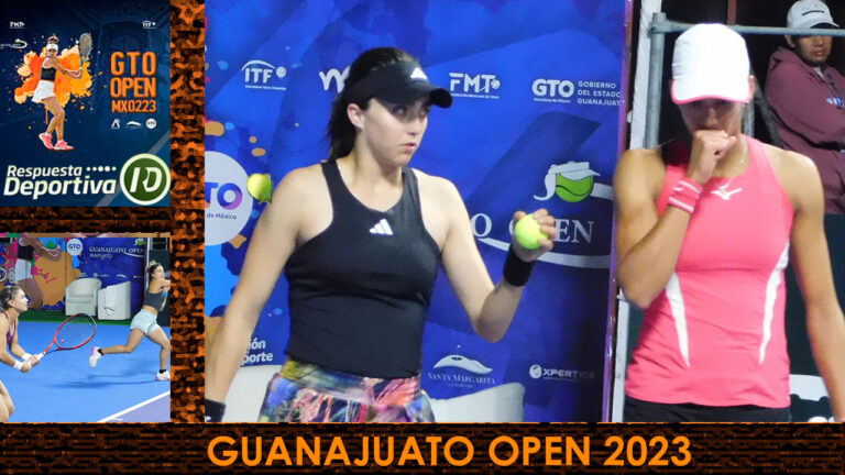 GUANAJUATO OPEN: FERNANDA CONTRERAS RESULTÓ BRAVA EN DOBLES… CHECA PORQUE