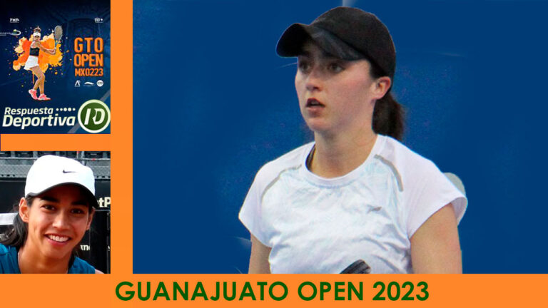 GUANAJUATO OPEN: FERNANDA CONTRERAS SE INTERESÓ POR EL DOBLES