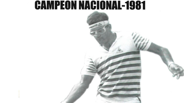 HISTORIA DEL TENIS MEXICANO: ENRIQUE HARO CAMPEÓN DE MEXICO 1981