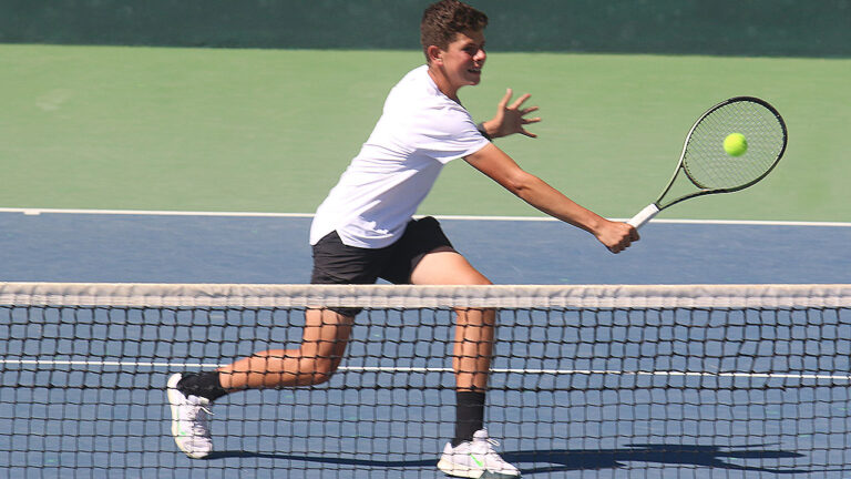 NACIONAL SLP 16 VARONIL 25: NICOLO MAGAGNIN DA LA CARA POR EL TENIS POTOSINO