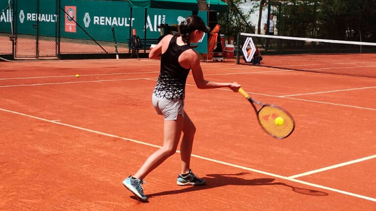 HANNE ESTRADA A UNA VICTORIA DEL ROLAND GARROS