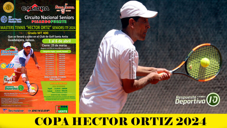 COPA HECTOR ORTIZ 2024 CAPITULO 5: LUIS ARJONA AVANZÓ CON BUEN TENIS