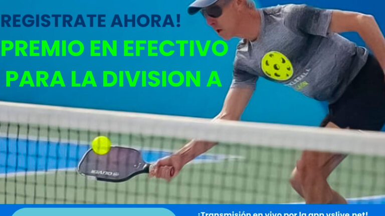 PICKLEBALL: CAMPEONATO ANUAL POR EQUIPOS