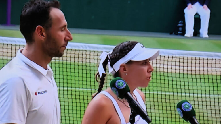 SANTIAGO Y GIULIANA CAYERON EN EL MIXTO DE WIMBLEDON