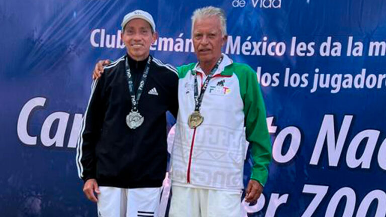 NACIONAL DE VETERANOS EN EL CLUB ALEMÁN: SALVADOR GARCÍA MONARCA