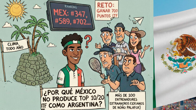 TENIS NACIONAL: EL TALENTO ASOMA, PERO EL RANKING SILENCIA LA PROMESA.