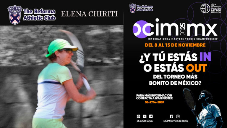 ELENA CHIRITI, UNA TENISTA DIFERENTE
